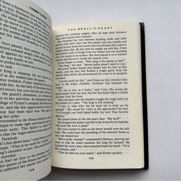 Book: 1993- Star Trek: The Next Generation: The Devil's Heart by Carmen Carter - Picture 5 of 6